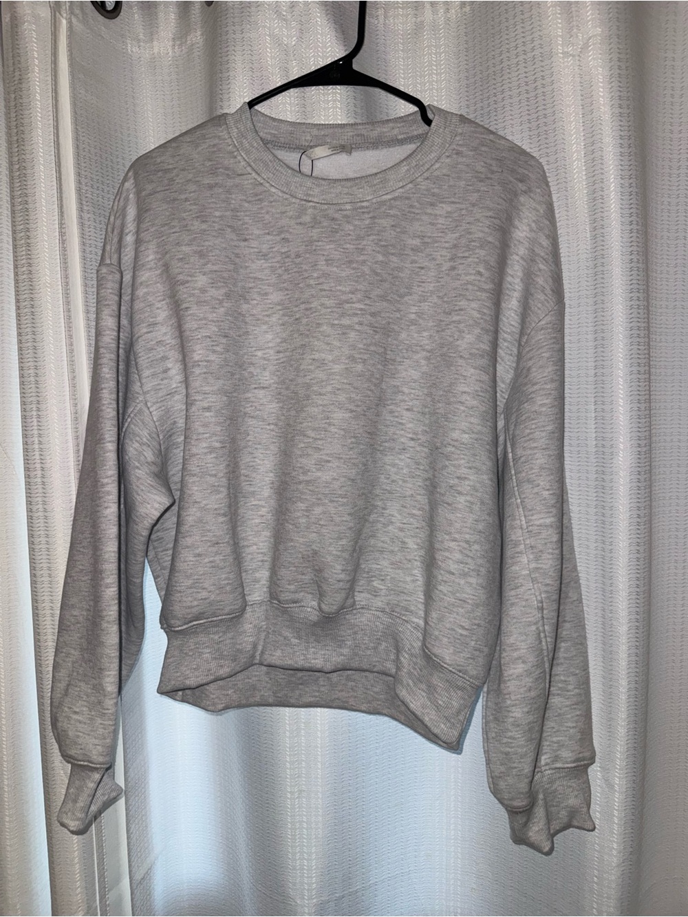 Grey Crewneck Women's Sweater Zara pullover medium